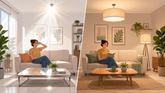 Que faire si la lumière est trop éblouissante ? Comment réduire l’éblouissement à la maison ?