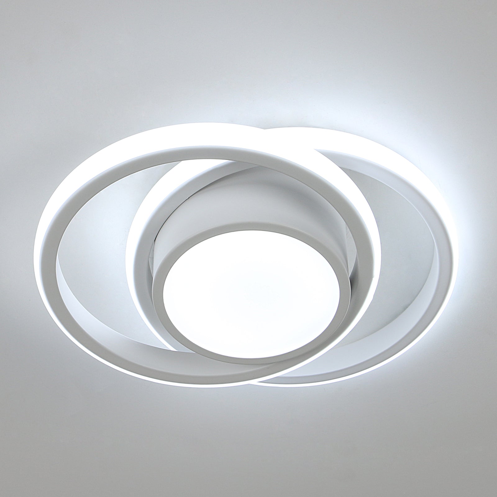 Plafonnier Pentola argent chromé 75 cm 3 abat-jours lampe à suspension Plafonnier Pentola argent chromé 75 cm 3 abat-jours lampe à suspension