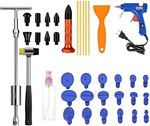 Kit 86 Pièces Débosselage Sans Peinture MINRS Marteau Traction Voiture 86 Pièces - Débosselage Sans Peinture - MINRS Kit Réparation Bosses Kit 86 Pièces Débosselage Sans Peinture MINRS Marteau Traction Voiture 86 Pièces - Débosselage Sans Peinture - MINRS Kit Réparation Bosses