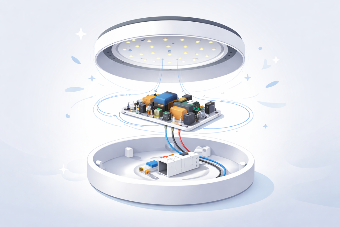 À quoi sert le driver d’un plafonnier LED