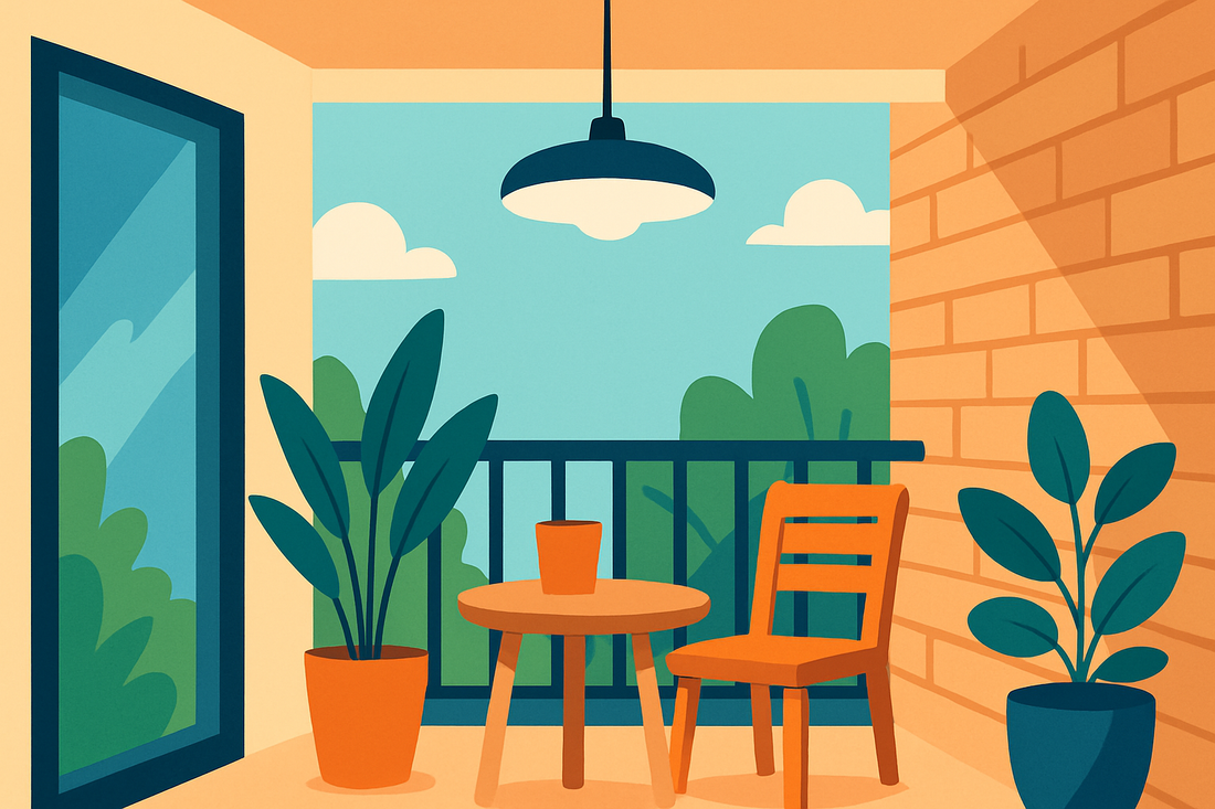 Guide d'Éclairage pour Balcon : Sublimez Votre Espace avec Style et Fonctionnalité