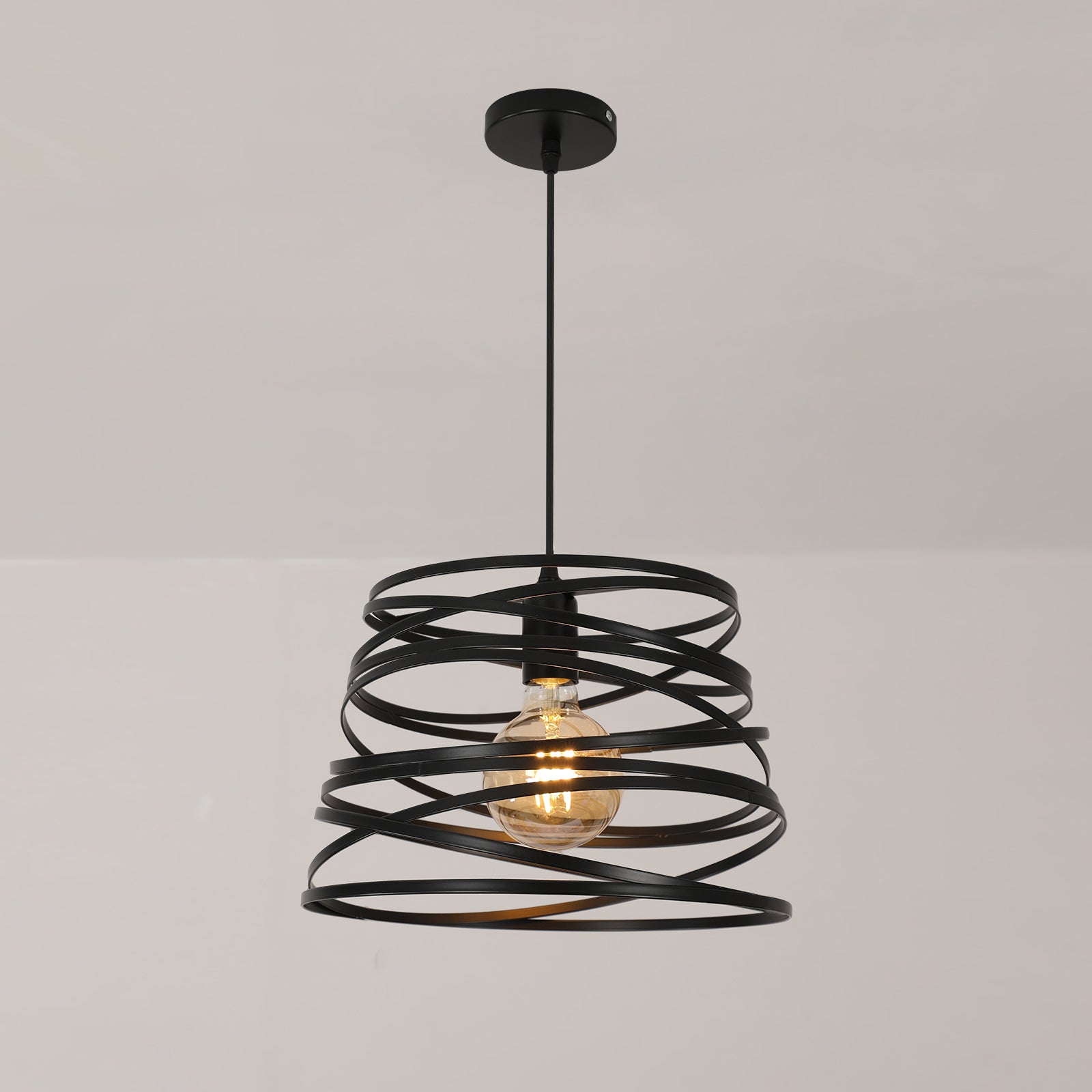 Suspension Luminaire Industrielle Vintage Rétro