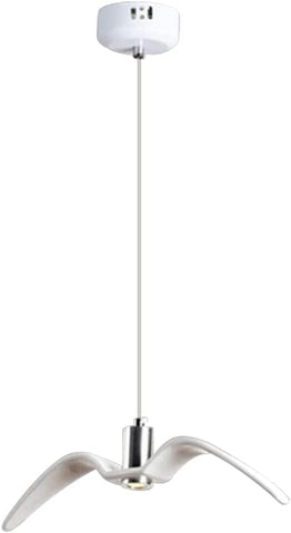 Lustre, Lampe suspendue 3000K lumière chaude conception de mouette lustre décoratif simple moderne Type A Diamètre 38cm