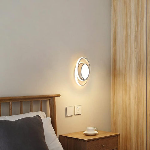 2 pièces Plafonnier LED 32W Design moderne Blanc Chaud 3000K Rond Lampe de Plafond Pour salon chambre à coucher salle à manger bureau Blanc 28cm
