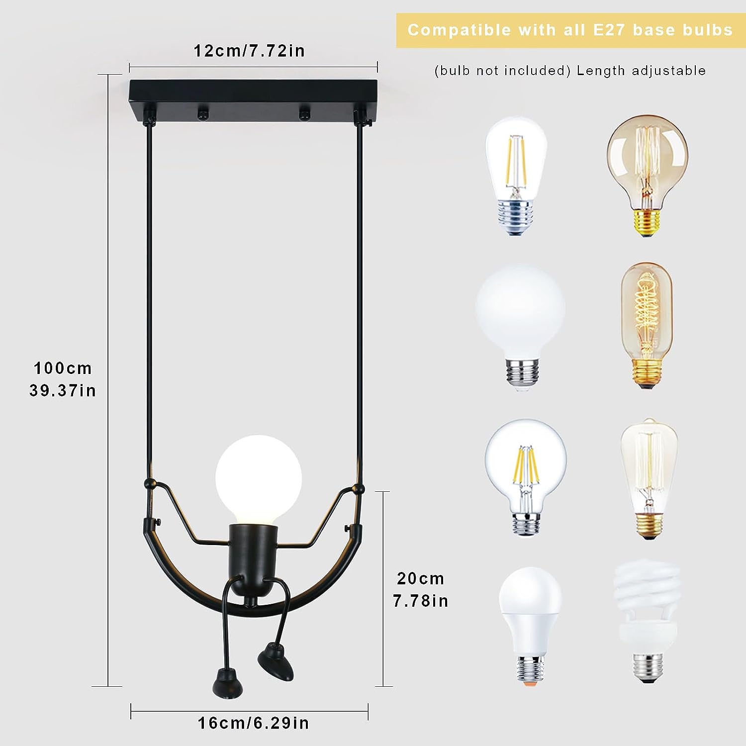 Tableau des tailles de chandeliers