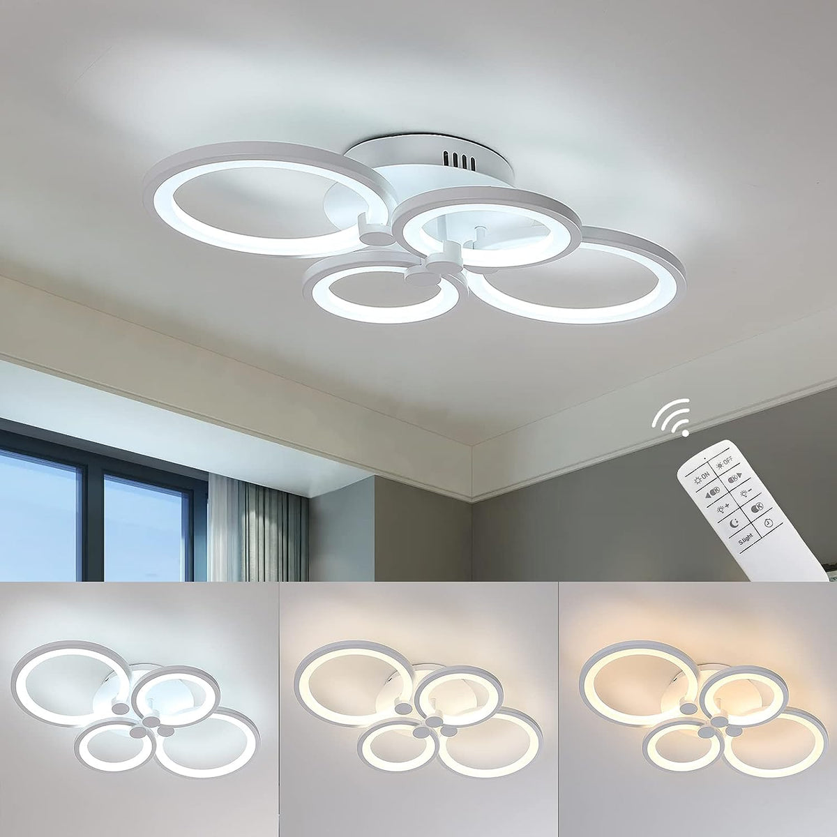 Plafonnier Led  Acrylique  60W