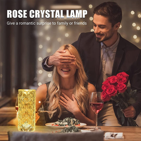 Lampe de Bureau LED et Lampe de Chevet en Acrylique avec Télécommande Tactile, 16 Couleurs et 4 Modes, Lumière d'Ambiance RVB Changeant de Couleur
