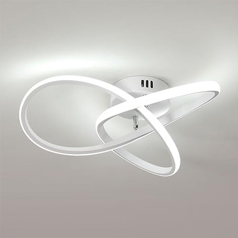 Plafonnier Créatif Moderne LED en Aluminium en Forme de Trèfle 
