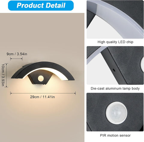 Applique Murale Extérieure LED 24W