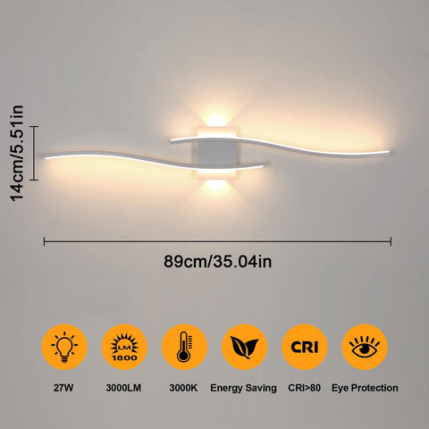 Applique Murale LED Arc Minimaliste