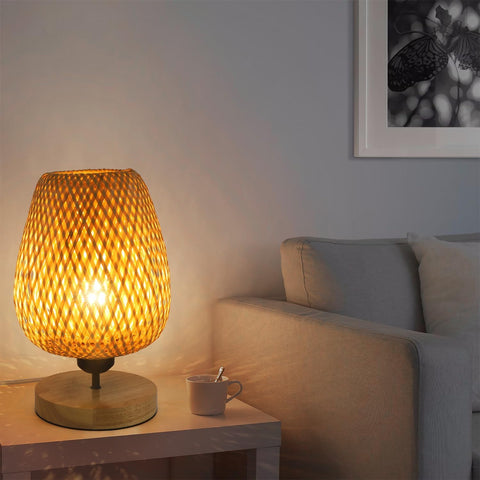 Lampe Bambou Naturelle – Lumière Zen