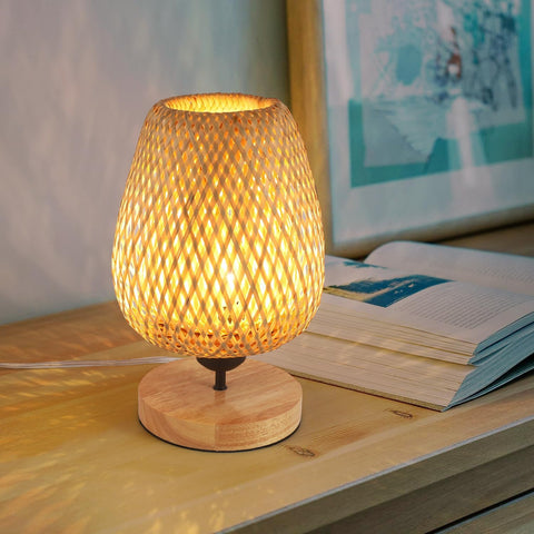 Lampe Bambou Naturelle – Lumière Zen