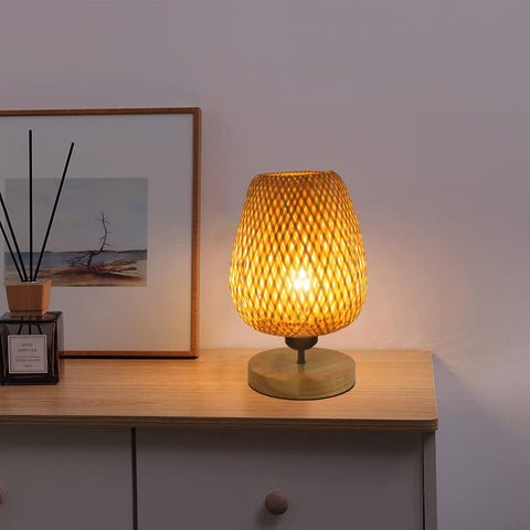Lampe Bambou Naturelle – Lumière Zen