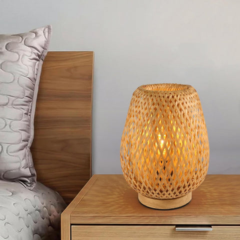 Lampe de Table en Bambou E27