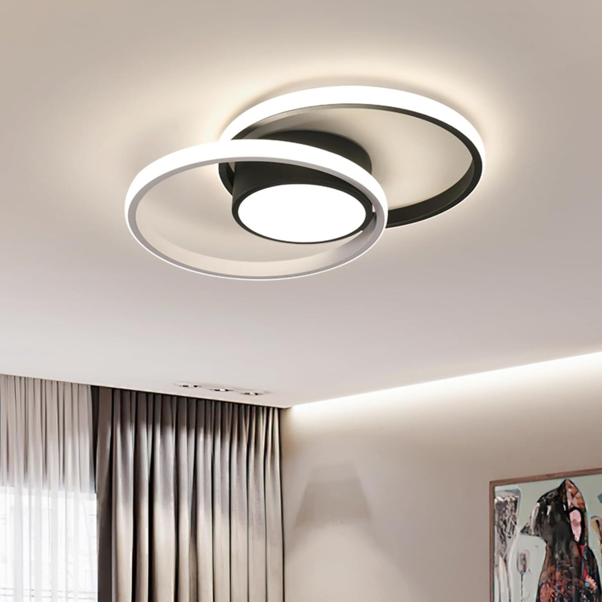 Plafonnier LED Moderne Rond 42W