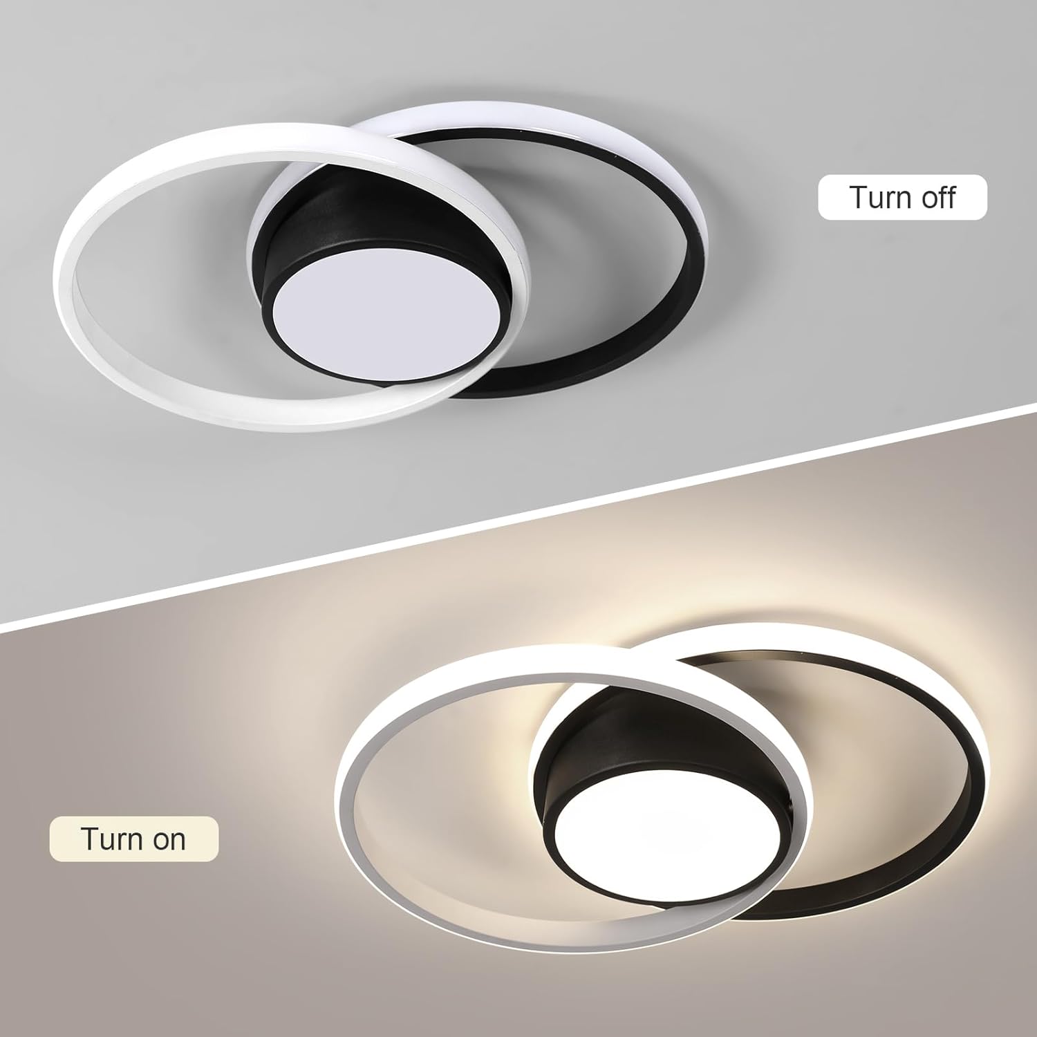 Plafonnier LED Moderne Rond 42W