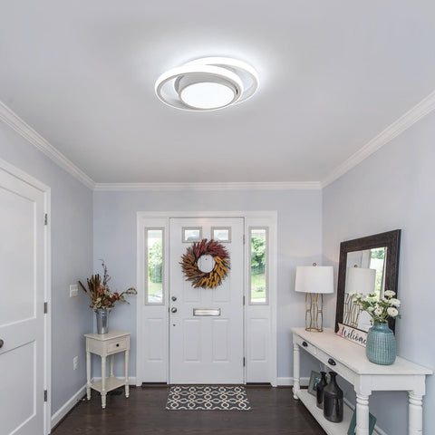 Plafonnier LED Rond Moderne 32W 6500K