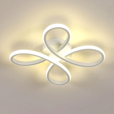 Plafonnier LED Moderne 30W Design Floral