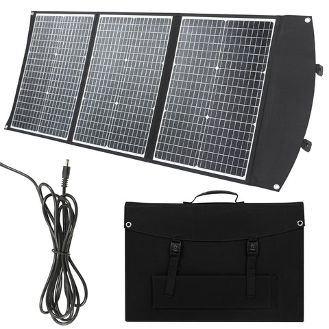 Panneau Solaire Pliable Imperméable, observateur et Efficace, Cellules Solaires pour Camping en Plein Air, Chargeur de Sac, 100W