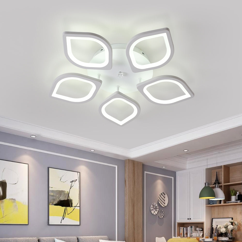 Plafonnier LED, Lampe de plafond à encastrer, Plafonnier LED Moderne pour Salon Chambre