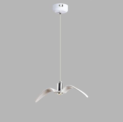 Lustre, Lampe suspendue 3000K lumière chaude conception de mouette lustre décoratif simple moderne Type A Diamètre 38cm