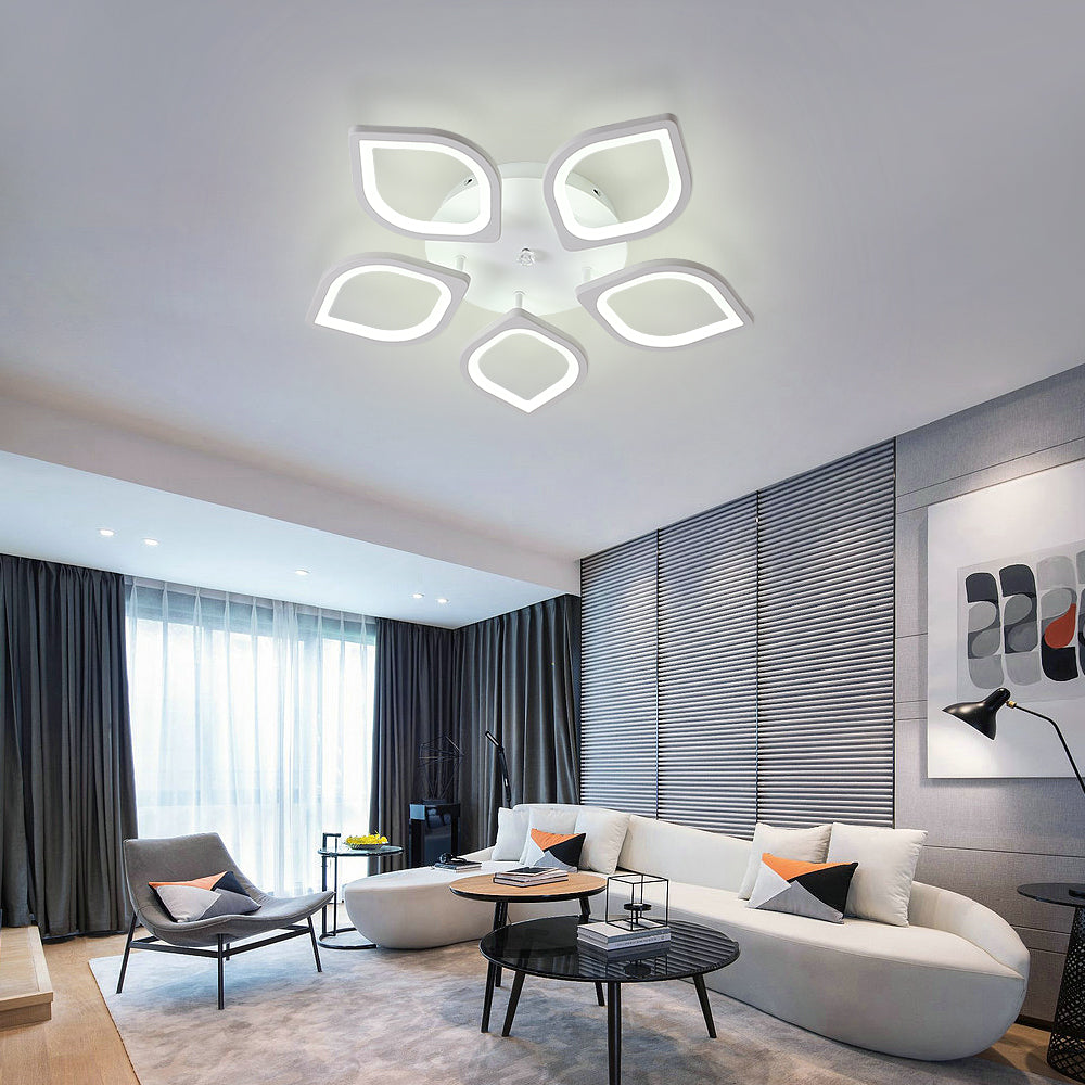 Plafonnier LED, Lampe de plafond à encastrer, Plafonnier LED Moderne pour Salon Chambre