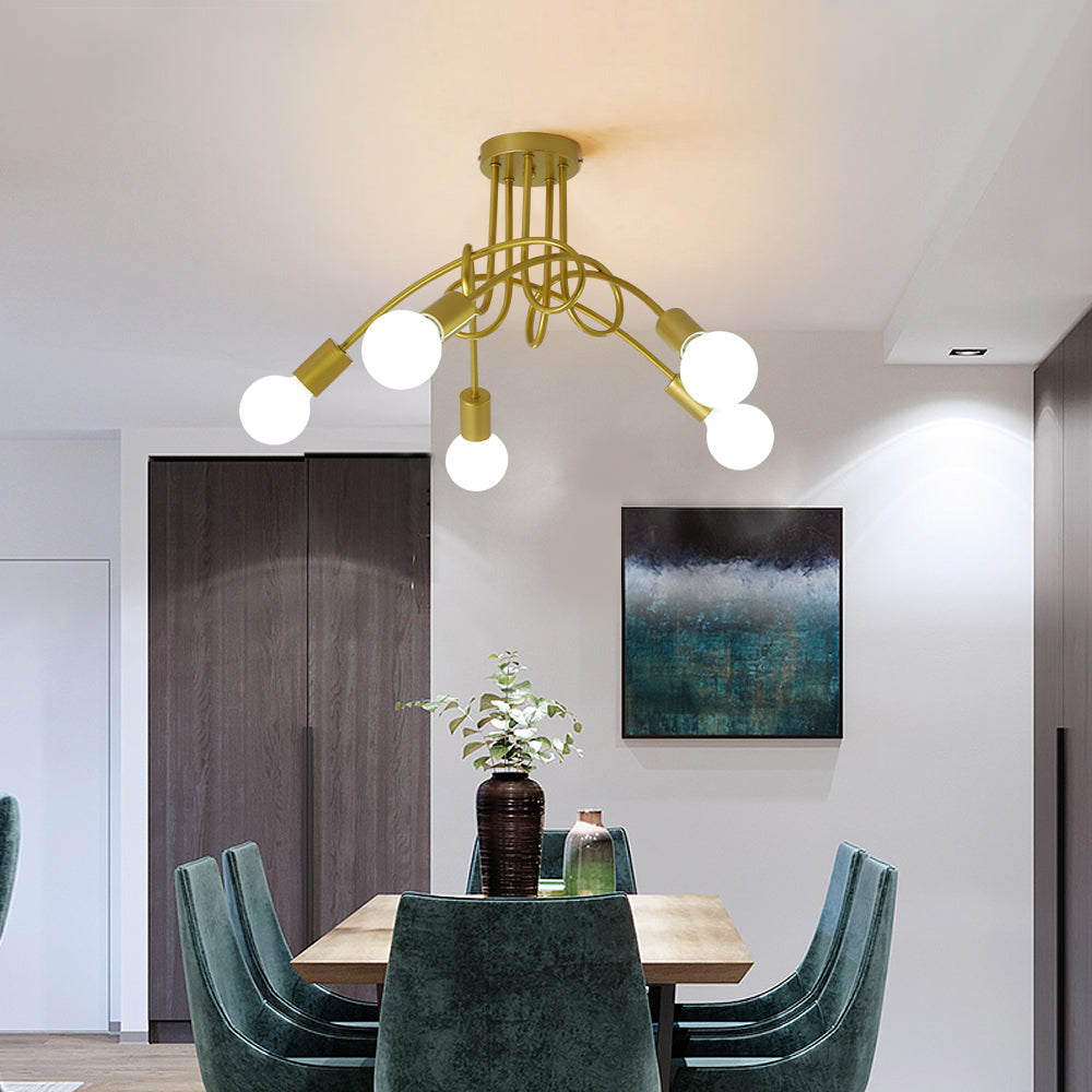 Lustre Plafonnier Moderne E27