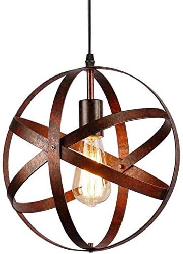 Lampa wisząca w stylu vintage, żyrandol w stylu retro lampy sufitowe, przemysłowe oświetlenie sufitowe E27 do restauracji/baru jadalnia oprawa oświetleniowa 30cm