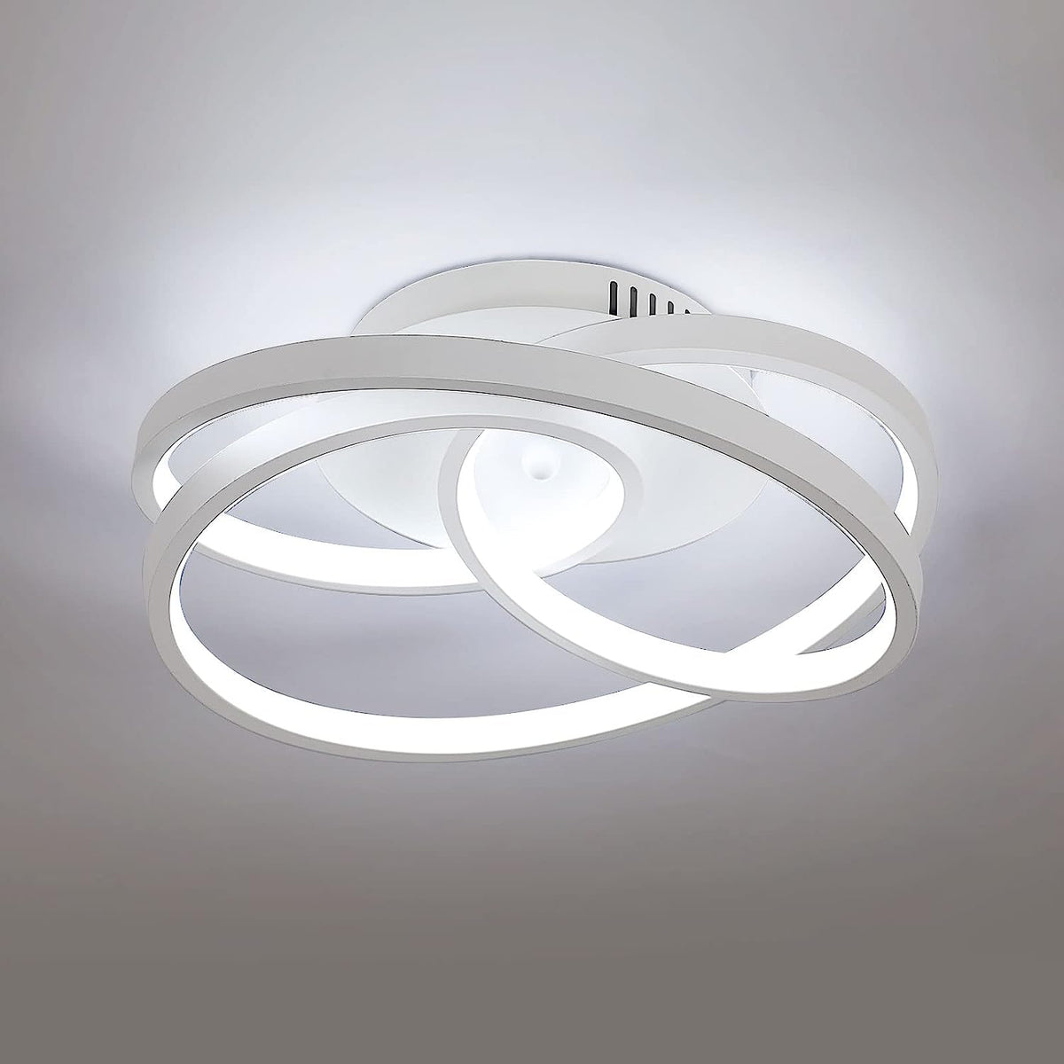 Plafonnier LED Design moderne Rond Lampe de Plafond 40W 