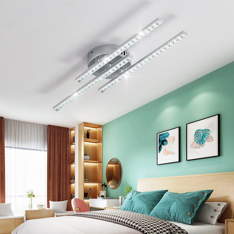 Plafonnier Led Moderne, Plafonnier Led Encastré Avec 3 Lumières, Plafonnier Moderne Pour Chambre Salon Salle à Manger Cuisine