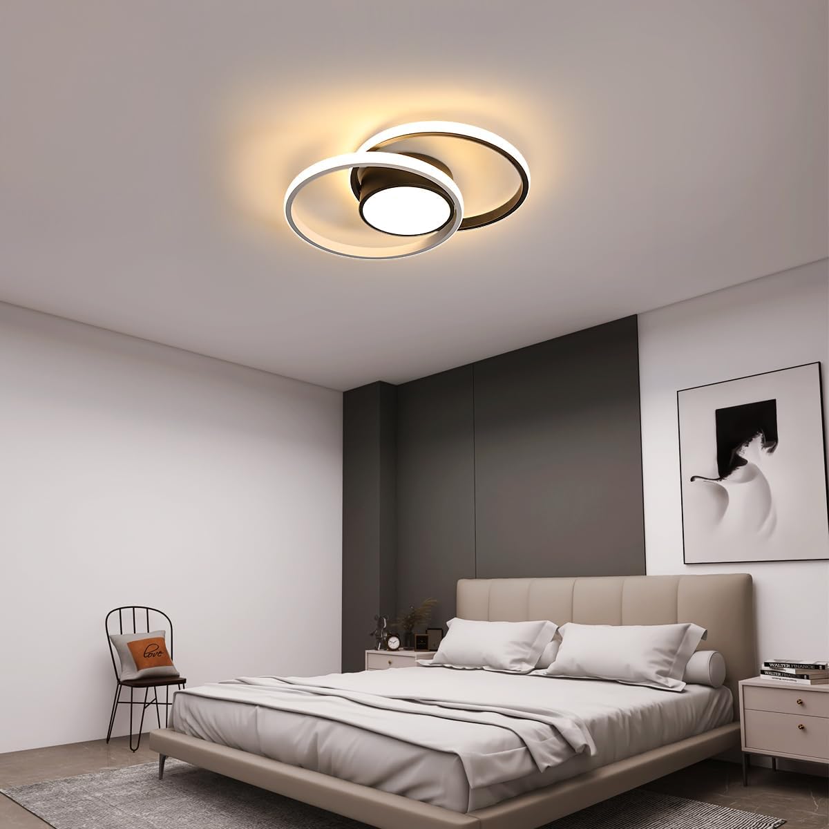 GLAMARIS Plafonnier LED, 32W 3600LM Lampe De Plafond Carré, Moderne Luminaire Plafonnier Pour Couloir Coucher Salle De Cuisine Salon Chambre A Coucher 93839713 GLAMARIS Plafonnier LED, 32W 3600LM Lampe De Plafond Carré, Moderne Luminaire Plafonnier Pour Couloir Coucher Salle De Cuisine Salon Chambre A Coucher 93839713