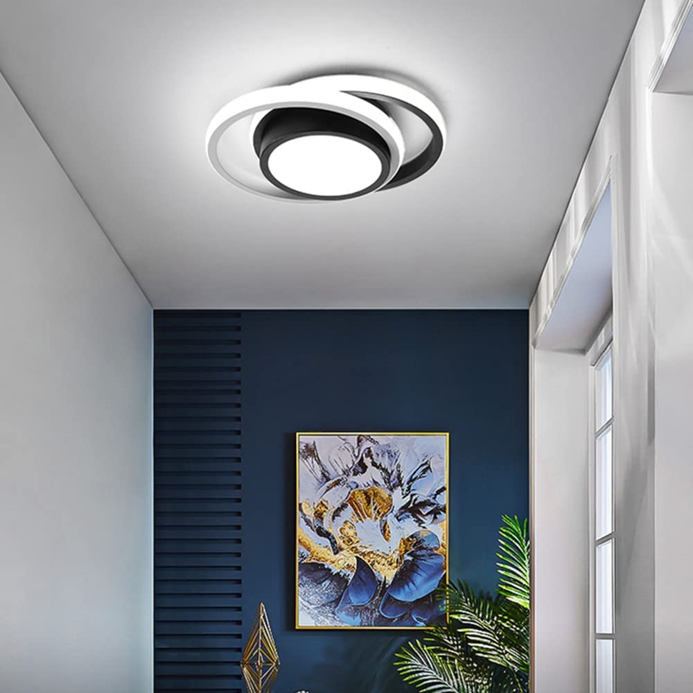 Plafonnier LED rond, Lampe de Plafond moderne 32W