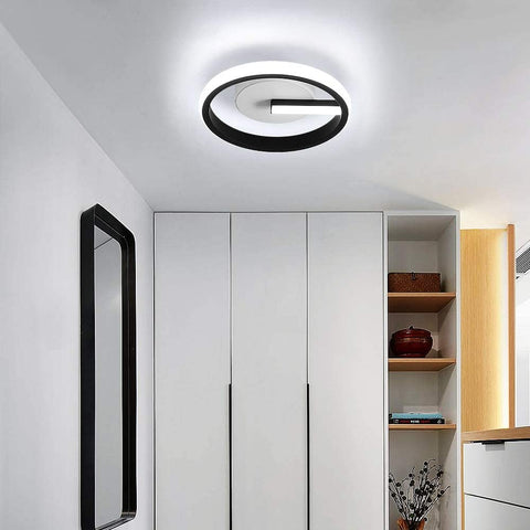 Plafonnier LED, Lampe de Plafond Moderne 13W, Ø20CM Plafonnier LED Acrylique pour Cuisine, Chambre à Coucher, Couloir, Blanc Froid 6500K