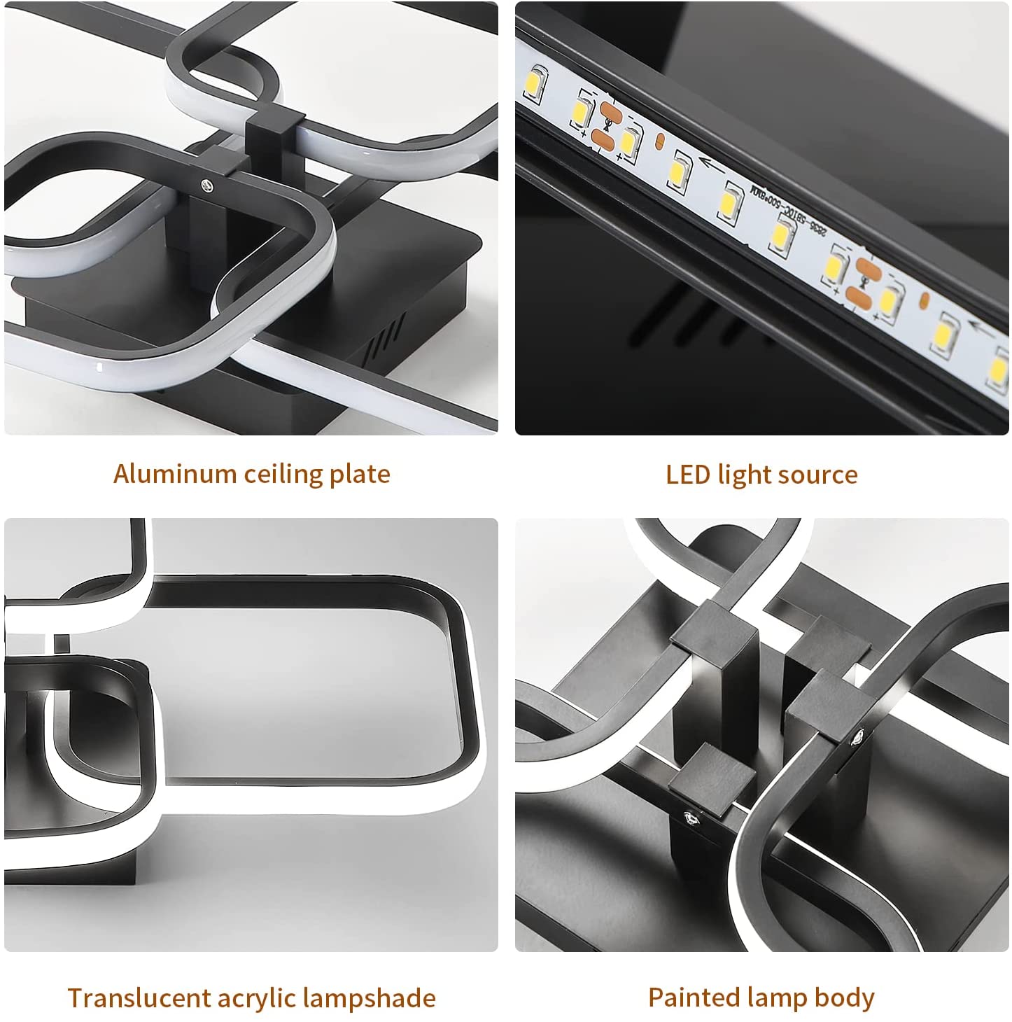 GOECO LED Deckenleuchte