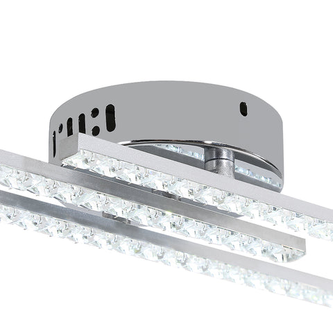 Plafonnier Led Moderne, Plafonnier Led Encastré Avec 3 Lumières, Plafonnier Moderne Pour Chambre Salon Salle à Manger Cuisine