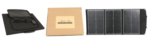 Panneau Solaire Pliable Imperméable, observateur et Efficace, Cellules Solaires pour Camping en Plein Air, Chargeur de Sac, 100W