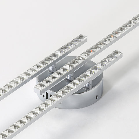 Plafonnier Led Moderne, Plafonnier Led Encastré Avec 3 Lumières, Plafonnier Moderne Pour Chambre Salon Salle à Manger Cuisine