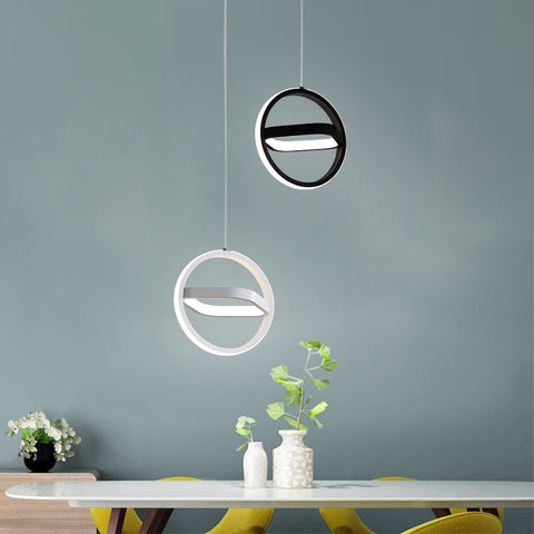 Moderne Led Pendentif Lumières Pour Salon Chambre Salle À Manger Cuisine Intérieur Rond Carré Lampe Suspension Lampe Luminaire