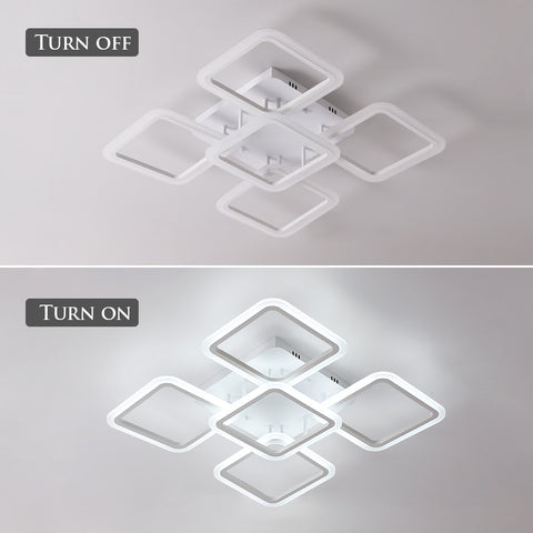 Diagramme de l'effet lumineux du plafonnier