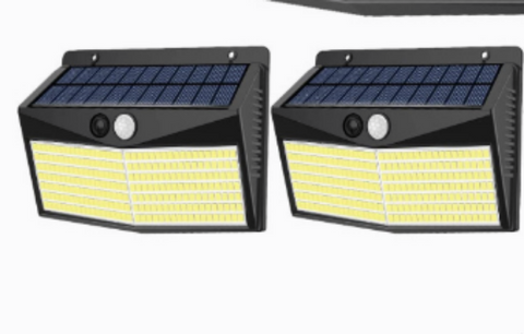 Goeco Lampes Solaires Extérieures (Lot de 2) [Classe énergétique A+]
